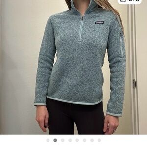 Patagonia Blue-Gray Fleece Pullover